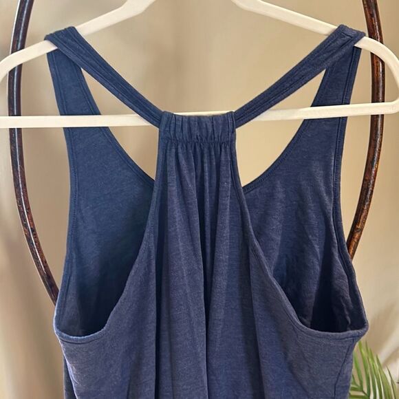 Blue knit Halter Sundress - Picture 4 of 4